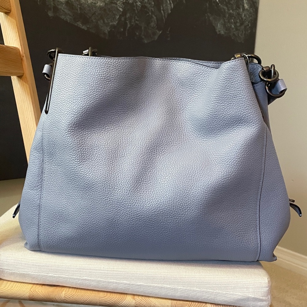 Coach Dalton Bag 31 in Mist/Gunmetal NWT - Picture 9 of 17